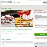 Save up to 66% PhotoBox 5c Prints up to 500 (Prepay)