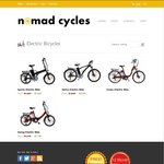 Nomad Cycles - All Electric Bicycles (Start from $1099 after $200 off) - New Year Sale