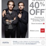 Gap (VIC) - 40% off Storewide, Ends Mon, 25 May 14