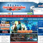 Games Paradise - 20% off Plus a Stackable 10% Discount if You Have an Auto Club Membership