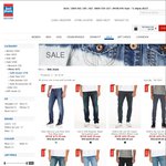 Selected Men's and Women's Levi's Jeans Styles for $50 @ Just Jeans
