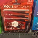 Event Cinema Giftcard $75 for $65 @Kmart Toowong QLD
