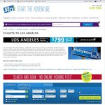 Los Angeles from $799 Return Ex SYD, MEL, BNE @ STA Travel