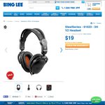 SteelSeries 3Hv2 Gaming Headset $19 Pick Up [$21 Delivered] @ Bing Lee