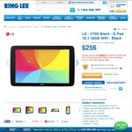 LG G Pad 10.1 16GB Wi-Fi - Black Shipped for $211 @ Bing Lee