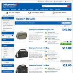 Lowepro Camera Bag Clearance at Officeworks from $1