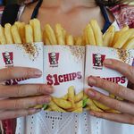 KFC, $1 Regular Chips at Participating Restaurants Only