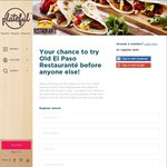 Win 1 of 100 Old El Paso Restaurante Kits from Plateful