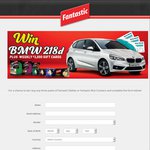 Win a BMW 218d (Valued at $54k), 1 of 13 $3000 Harvey Norman Voucher - Purchase Fantastic Snacks