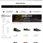 Julius Marlow Further 20% off Sale Items and Free Delivery. 7 new styles added.