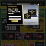Dick Smith Payback Deals, $25 off $99, $45 off $300, $70 off $500, $95 off $1000 