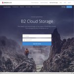 10GB Free Cloud Storage and $0.005/GB/month For More @ Backblaze