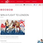 Win a Return Flight to London from Ifly