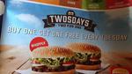 Hungry Jacks BOGOF Whopper on Tuesdays (Excludes VIC)