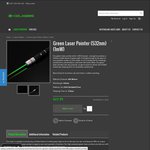 Green Laser Pointer (532nm) (1mw) $22.95 + $3 Shipping @ OzLasers