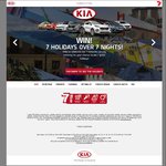 Win 1 of 7 Overseas Holidays from Kia and Channel 7 Worth a Total of $122,000.00