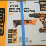 TRITON - XT18 Multi Tool & Combi Hammer Drill Twin Pack - $99 @ Masters Northland Preston VIC