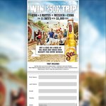 Win a $50k Trip for 4 in Mexico and Cuba [Purchase Case or 6-Pack of Sol Beer from BWS]