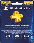 US PlayStation Plus 12 Month Subscription Card for US$38.99 (AU$50.85) @ SaugaGamers