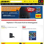 PlayStation 4 1TB Console + Uncharted The Nathan Drake Collection $449 @ JB Hi-Fi