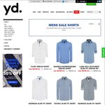 2 for $50 on Sale Shirts or $29.99 Each, Save $60+ @ Yd. Free in Store Click & Collect or Spend $85 and Get Free Shipping