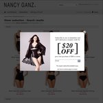 Nancy Ganz Sale - 50% off Sheer Seduction