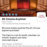 $5 Movie Tickets for Students @ Capri Theatre (Adelaide - PokitPal App Required)
