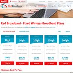 WA/Perth - Fixed Wireless Broadband - 500GB (12/1Mbps) for $79.95/Month (Metro), $89.95/Month (Rural) @ Red Broadband