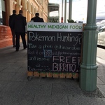 Free Burrito @ Zambrero's (2-3pm), William St, Perth for Sharing Pokemon GO Hunting Photo