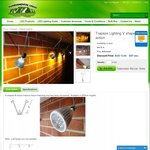 Tilt Action Trapeze Lighting (220mm) - $13 Each (Save $2) + $10 Delivery (for up to 10) @ Fundamental Light