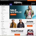 Up to 50% off Selected Items (Beanie $15, Thongs $12.48, Wallet $15) @ Superdry