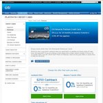 Citibank Rewards Platinum Card - 0% Pa for 24 Months on Balance Transfer (1.5% Fee), $250 Cashback, $99 Annual Fee ($199 in 2nd)