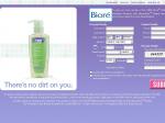 FREE Biore Release Steam Activated Cleanser with SteamActiv 7mL