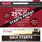 Rays Outdoors 25% off Storewide for Members