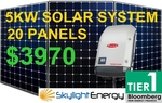 5KW Solar System Special $3970 NSW @ Skylight Energy