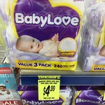 BabyLove Wipes with Aloe Vera Bulk 240pack $4.99 Chemist Warehouse