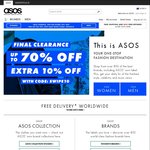 ASOS Sale: Extra 10% off Everything (Stacks with Up-to-70% Reductions) Tops from $4, Skirts $6, Shorts $7, Dresses $9, Shoes $9