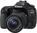 Canon 80D 24MP Digital SLR Camera (with 18-55mm IS Lens) $1274.15 @ JB Hi-Fi