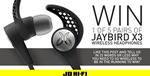 Win 1 of 5 Pairs of Jaybird X3 Wireless Headphones from JB Hi-Fi