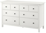 8 Drawers Chest (HEMNES) White/White Stain/Black Brown at IKEA for $299 (Usually $499) [NSW, VIC, QLD, ACT]