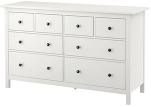 8 Drawers Chest Hemnes White White Stain Black Brown At Ikea For