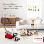 Win 1 of 3 Bosch Relaxx’x Zoo’o ProAnimal Bagless Vacuums Worth $799 from Bosch