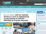 $25 for Sydney Harbour Lunch & Sightseeing Cruise Valued at $40.00 – ENCORE by Popular Request