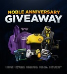 Win an Arozzi Gaming Chair or 1 of 6 Minor Prizes from Noble Esports
