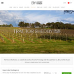 Tractor Shed Wine Sale: Export Label SA Shiraz Blend 2016 for $79/Dozen Plus Free Shipping