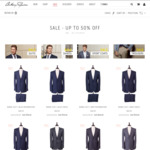Anthony Squires | Luxury Suits, Sport Coats, Business Shirts, Trousers. Up to 50% off SALE