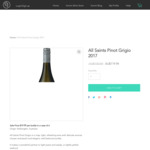 All Saints Pinot Grigio - 23% off RRP - $119.94/Case (6 Bottles) + $12 Shipping @ Online Sommelier