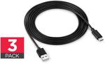 $15 2m USB-A to USB-C Cable (3 Pack) Delivered @ Dick Smith