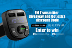 Win an FM Transmitter from Wowsbox
