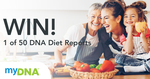 Win 1 of 50 DNA Diet Kits Worth $99 from My DNA Life Australia